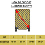 Travel Luggage Cover Suitcase Cover Protector Anti-scratch Suitcase Cover Fits 18-32 Inch Luggages