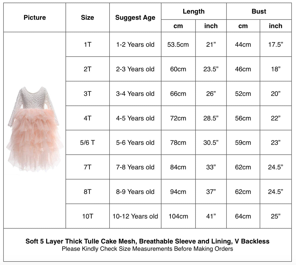 Flower Girls Tutu Tulle Lace Party Dress Pink Color Maxi Dress ...