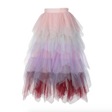 Princess Girls Rainbow Tutu Maxi Skirts - everprincess